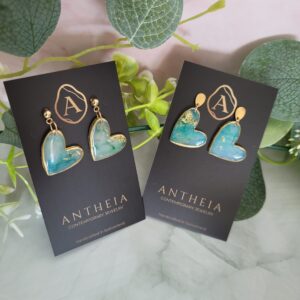 Deep Blue Ocean Hearts