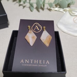 Caffe Latte – Diamond Earrings