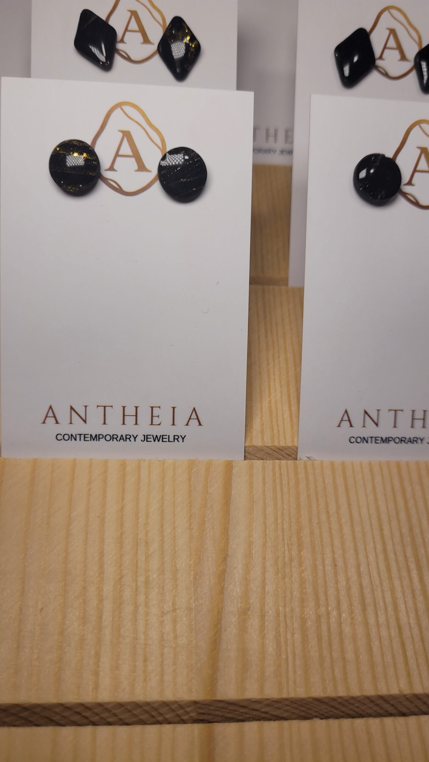 Midnight Gold Studs - Image 6